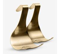 Lion Framing : Hanging and Framing Hardware Brass Plated Picture Rail Hooks : Pack of 2