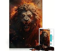 Lion From Hell 1000 Piece Puzzle For Teenagers Brain Exercise Snug Cut Home Activity Classic Xmas Gift (38x52cm)