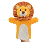 Lion Hand Puppet Cute Plush Stuffed Animal Toy 10 Inch