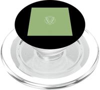 Lion Head African Wildlife Safari - Green PopSockets PopGrip for MagSafe