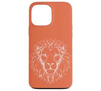 Lion Head Line Art Case for iPhone 13 Pro Max