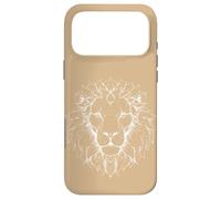 Lion Head Line Art Case for iPhone 17 Pro Max