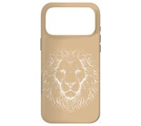 Lion Head Line Art Case for iPhone 17 Pro Max