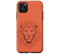Lion Head Line Art Minimalist Case for iPhone 11 Pro Max