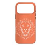 Lion Head Line Art Minimalist Case for iPhone 17 Pro Max