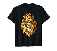 Lion Head Lions Mascot Sports King Men Women Kids Fun Gift T-Shirt