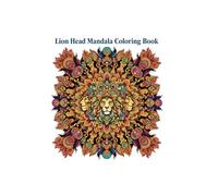 Lion Head Mandala Coloring Book
