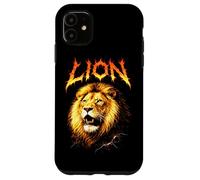 Lion Heavy Metal 80s Animal Rock Music Concert Rock N Roll Case for iPhone 11