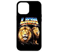 Lion Heavy Metal 80s Animal Rock Music Concert Rock N Roll Case for iPhone 12 Pro Max
