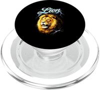 Lion Heavy Metal 80s Animal Rock Music Concert Rock N Roll PopSockets PopGrip for MagSafe