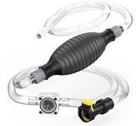 Lion helper Golf Cart Battery Water Filler for Flow Rite & Trojan HydroLink | 16mm tube and bigger bulb boost water flow, cutting fill time in half. Fills each battery in under 1 minute(With Flowmeter)