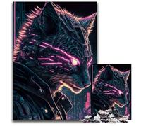 Lion Human 1000 Piece Jigsaw cardboard Jigsaw Puzzles for Adults Relax & Challenge, Colorful Home Decor Art, for Friends 26X38CM/10.23x14.96inch