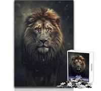 Lion Is Coming 1000 Piece Puzzle For Adults Play And Learn Smart Activity Unique Heartfelt Celebration Gift Size 38x52cm