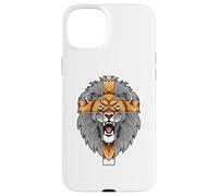 Lion Jesus Cross God Bless Bible The Way The Truth The Life Case for iPhone 15 Plus