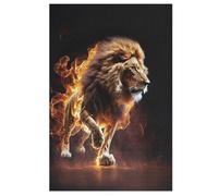 Lion Jigsaw Puzzles for Kids 1000 Pieces 3d Wooden Puzzle Decompression Game for Adults Women Girl Educational Game Toys 78×53cm