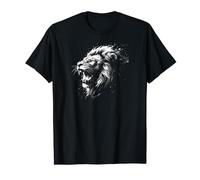 Lion Jungle Leon Print Wild Animal Africa Lions T-Shirt