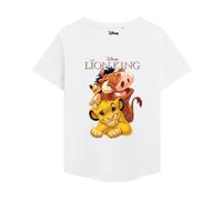Lion King 3D Art Fashion T-Shirt Disney White L