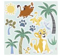 Lion King Joy in The Wild - Wall Sticker, Disney - Size 33 x 33 cm - Self-Adhesive