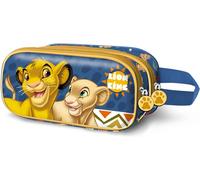 Lion King Nala-3D Double Pencil Case, Blue