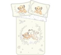 Lion King of the Lions 2-Piece Disney Children's Bed Linen 100% Cotton 40 x 60 cm + 100 x 135 cm