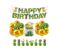 Lion King Party Supplies - Birthday Balloons, Cake Decorations, Banner & More