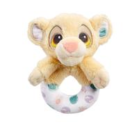 Lion King Ring Rattle, Disney Simba Baby Soft Toy, New Baby Boy Girl Shower Gift