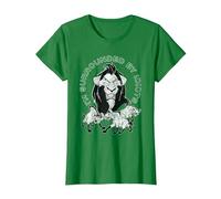 Lion King Scar I'm Surrounded By Idiots T-Shirt, Women, Kelly Green, Medium