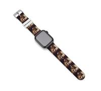 Lion Lamb God Silicone Watch Bands Compatible with Apple Watch Slim Watch Straps with Quick Release