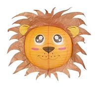 Lion Lampshade Decorative Animal Lampshades for Children Bedroom playrooms Baby Nursery Lighting Fun and Vibrant Colours Makes Pendant Lights and Ceiling Shades Something Special and a Great Gift
