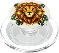 Lion Leo Zodiac Sign Jungle King Wild Animal PopSockets PopGrip for MagSafe