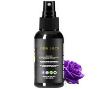 Lion Locs Rose Water Spray for Dreadlocks, Dreadlocks, Braids, Imitation Locs, Crochet Locs, Sister Locks with Aloe, Essential Oils, Vitamins and Glycerin Organic Conditioner V