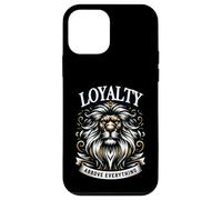 Lion loyalty strength honor crown statement motif Case for iPhone 12 mini