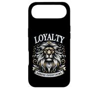 Lion loyalty strength honor crown statement motif Case for iPhone Air