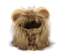 Lion Mane for Cat - Lion Mane Wig for Cat,Skin Friendly Lion Mane | Funny Wig Caps for Halloween, Turn Your Cat into a Strong Lion with this