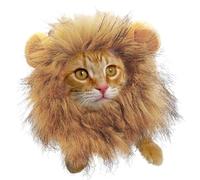 Lion Mane for Cats | Funny Lion Manes for Cats | Adjustable Head Accessory with Ears Funny for Cosplay Animals Halloween for Rabbits