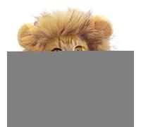 Lion Mane for Dogs, Funny Cat Wig, Costume Accessories Realistic Ears Adjustable for Puppy Rabbit Parties Pets