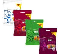 Lion Midget, Liquorice, Fruit Salad, Football Gum Bags 150g £1 PMP | 04 Flavours Mixed Bags