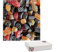 Lion Mixed Sweets Bag Liquorice,Wine Gums,Fruit Salads,Footballs Gums,Poor Bens Mix-1Kg Sweets Bag