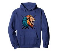 Lion Mountain Hiking Camping Nature Outdoor Pullover Hoodie