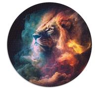 Lion Nebula Jigsaw Puzzle 1000 Pieces Round JigsawPuzzle 1000 Pieces for Adults Intricate Design for Teenagers, DIY Decor, And Brain-Boosting Fun 67.5x67.5cm
