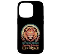 Lion of Judah Blessed Yahuah Yahusha Ruach HaKodesh Case for iPhone 14 Pro