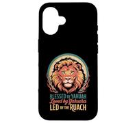 Lion of Judah Blessed Yahuah Yahusha Ruach HaKodesh Case for iPhone 16