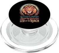 Lion of Judah Blessed Yahuah Yahusha Ruach HaKodesh PopSockets PopGrip for MagSafe