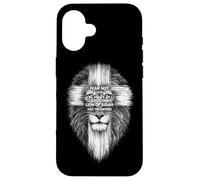 Lion Of Judah Christian Cross Revelation 5:5 Religion Yeshua Case for iPhone 16