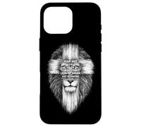 Lion Of Judah Christian Cross Revelation 5:5 Religion Yeshua Case for iPhone 16 Pro Max