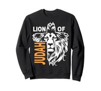 Lion of Judah Christian Cross Sweatshirt