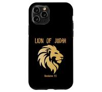 Lion of Judah Christian Revelation 5:5 Faith Bible Verse Case for iPhone 11 Pro