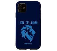 Lion Of Judah Christian Revelation 5:5 Faith Messianic Case for iPhone 11