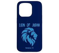 Lion Of Judah Christian Revelation 5:5 Faith Messianic Case for iPhone 15 Pro