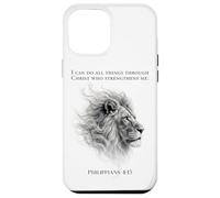 Lion of Judah I Can Do All Things Through Christ Philippians Case for iPhone 12 Pro Max